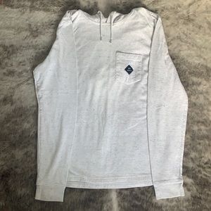 RVCA hooded long sleeve